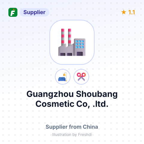 Guangzhou Shoubang Cosmetic Co, .ltd. – summary card, no photo uploaded yet