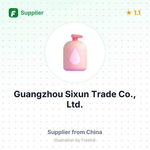 Guangzhou Sixun Trade Co., Ltd. – summary card, no photo uploaded yet