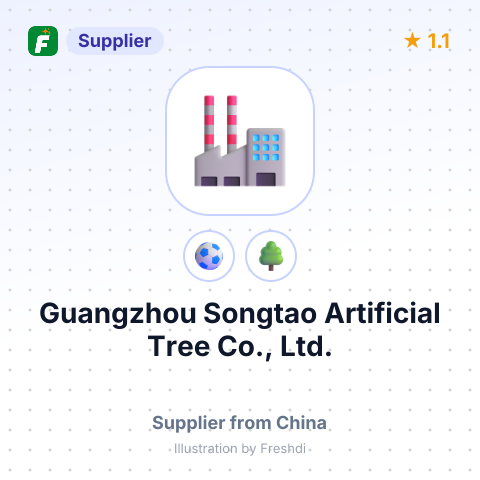 Guangzhou Songtao Artificial Tree Co., Ltd. – summary card, no photo uploaded yet
