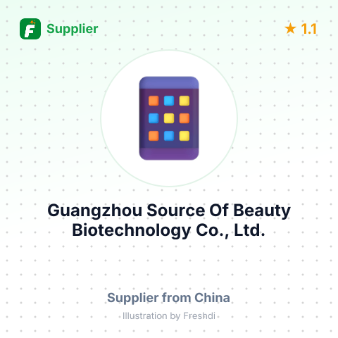 Guangzhou Source Of Beauty Biotechnology Co., Ltd. – summary card, no photo uploaded yet