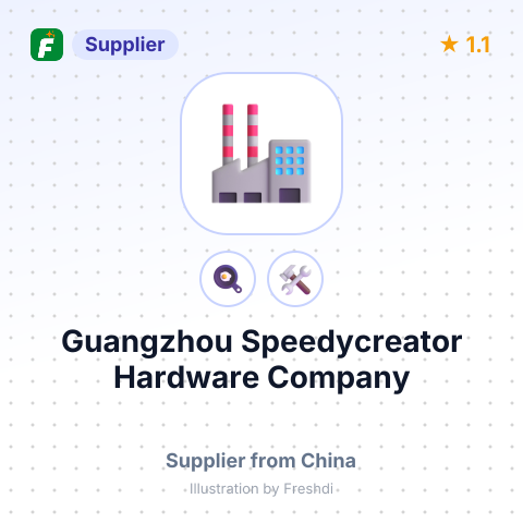 Guangzhou Speedycreator Hardware Company – summary card, no photo uploaded yet