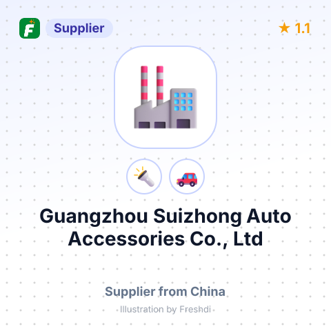 Guangzhou Suizhong Auto Accessories Co., Ltd – summary card, no photo uploaded yet