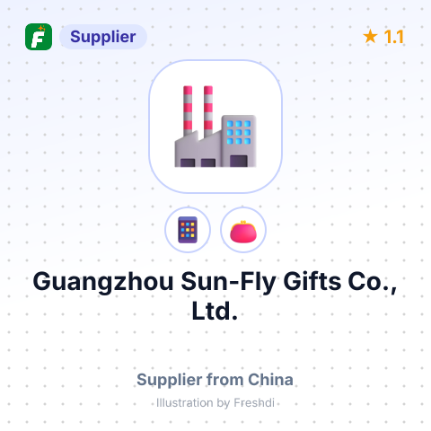 Guangzhou Sun-Fly Gifts Co., Ltd. – summary card, no photo uploaded yet