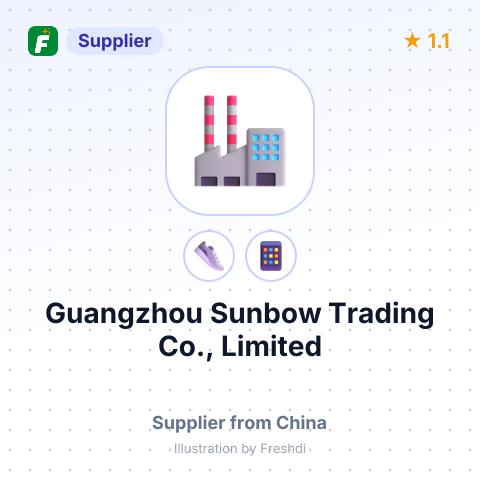 Guangzhou Sunbow Trading Co., Limited – summary card, no photo uploaded yet