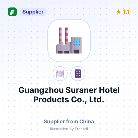 Guangzhou Suraner Hotel Products Co., Ltd. – summary card, no photo uploaded yet