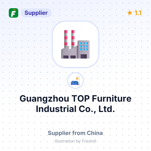 Guangzhou TOP Furniture Industrial Co., Ltd. – summary card, no photo uploaded yet