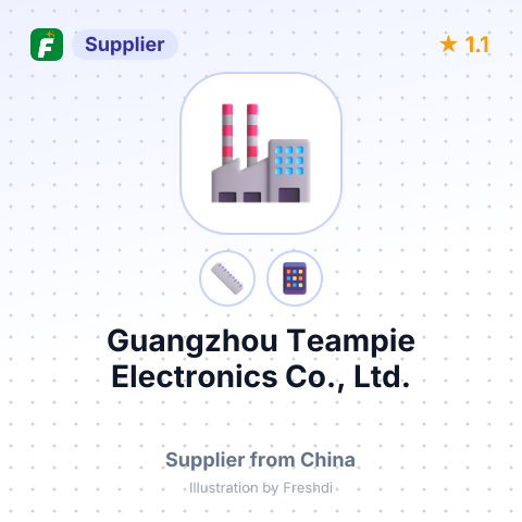 Guangzhou Teampie Electronics Co., Ltd. – summary card, no photo uploaded yet