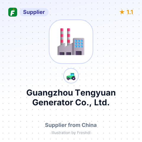 Guangzhou Tengyuan Generator Co., Ltd. – summary card, no photo uploaded yet