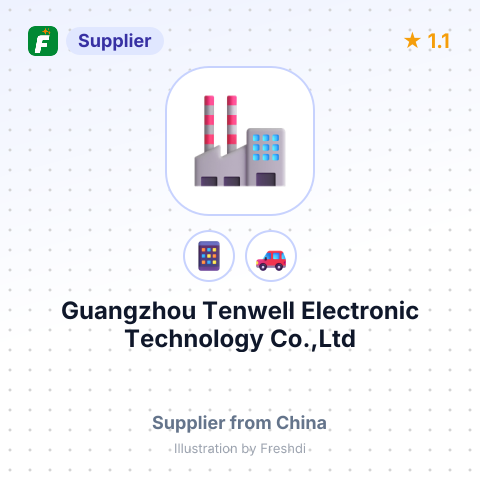 Guangzhou Tenwell Electronic Technology Co.,Ltd – summary card, no photo uploaded yet