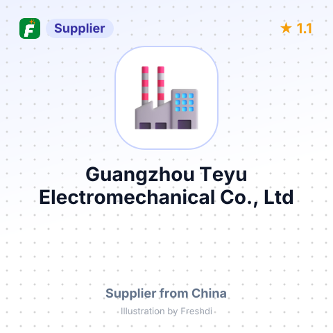 Guangzhou Teyu Electromechanical Co., Ltd – summary card, no photo uploaded yet