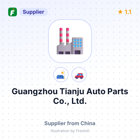 Guangzhou Tianju Auto Parts Co., Ltd. – summary card, no photo uploaded yet
