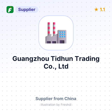 Guangzhou Tidhun Trading Co., Ltd – summary card, no photo uploaded yet