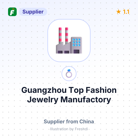 Guangzhou Top Fashion Jewelry Manufactory – summary card, no photo uploaded yet