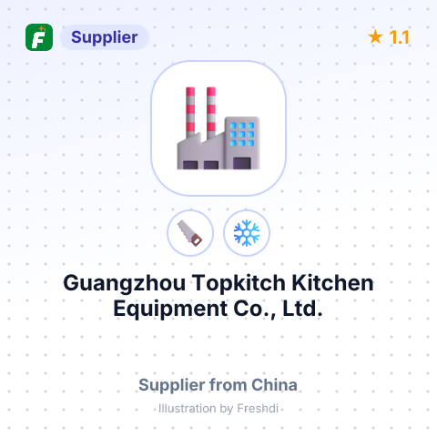 Guangzhou Topkitch Kitchen Equipment Co., Ltd. – summary card, no photo uploaded yet