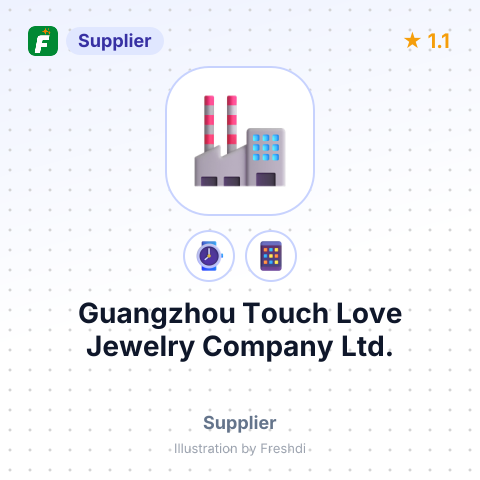 Guangzhou Touch Love Jewelry Company Ltd. – summary card, no photo uploaded yet
