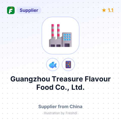 Guangzhou Treasure Flavour Food Co., Ltd. – summary card, no photo uploaded yet