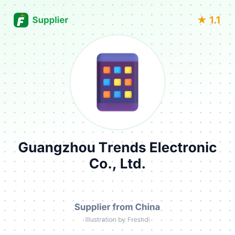 Guangzhou Trends Electronic Co., Ltd. – summary card, no photo uploaded yet