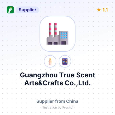 Guangzhou True Scent Arts&Crafts Co.,Ltd. – summary card, no photo uploaded yet