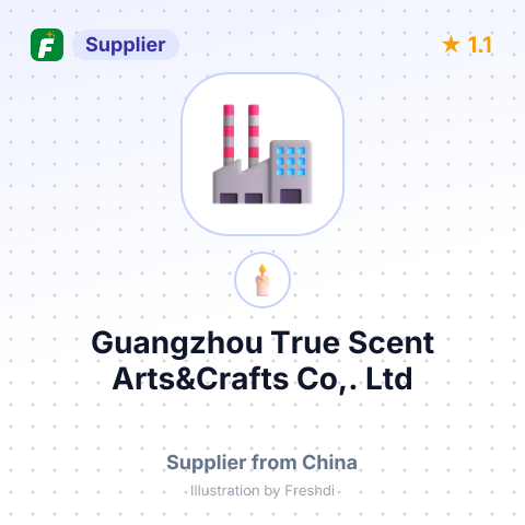 Guangzhou True Scent Arts&Crafts Co,. Ltd – summary card, no photo uploaded yet