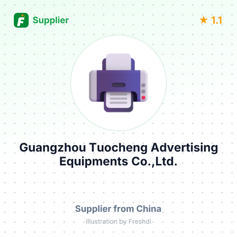 Guangzhou Tuocheng Advertising Equipments Co.,Ltd. – summary card, no photo uploaded yet