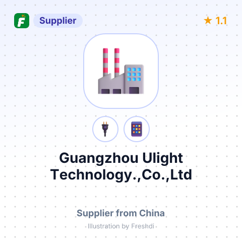 Guangzhou Ulight Technology.,Co.,Ltd – summary card, no photo uploaded yet