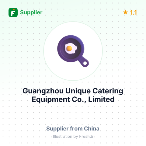 Guangzhou Unique Catering Equipment Co., Limited – summary card, no photo uploaded yet