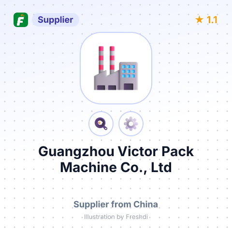 Guangzhou Victor Pack Machine Co., Ltd – summary card, no photo uploaded yet
