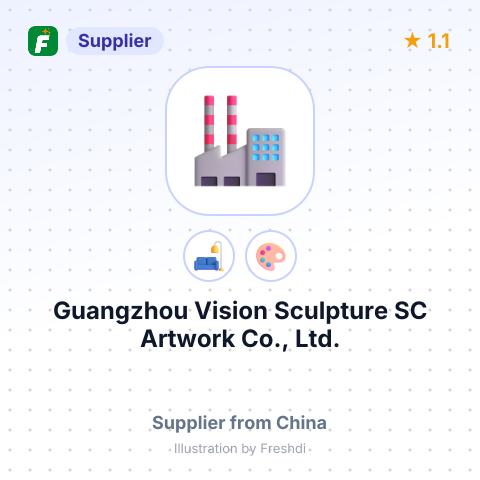 Guangzhou Vision Sculpture SC Artwork Co., Ltd. – summary card, no photo uploaded yet