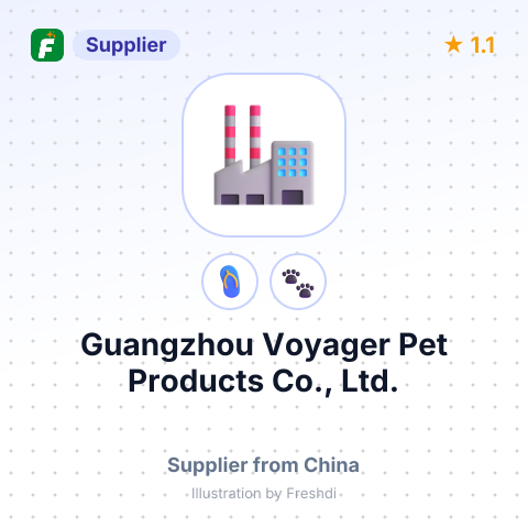 Guangzhou Voyager Pet Products Co., Ltd. – summary card, no photo uploaded yet