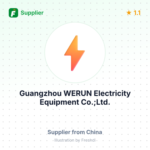 Guangzhou WERUN Electricity Equipment Co.;Ltd. – summary card, no photo uploaded yet