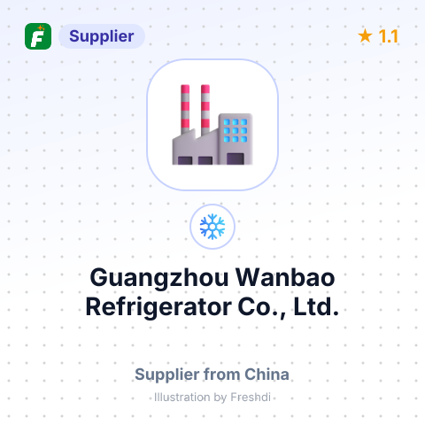 Guangzhou Wanbao Refrigerator Co., Ltd. – summary card, no photo uploaded yet