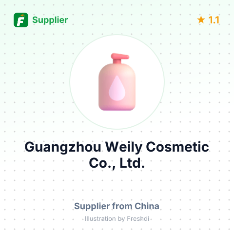 Guangzhou Weily Cosmetic Co., Ltd. – summary card, no photo uploaded yet