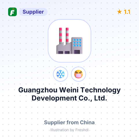 Guangzhou Weini Technology Development Co., Ltd. – summary card, no photo uploaded yet