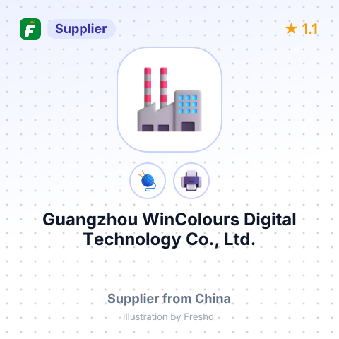 Guangzhou WinColours Digital Technology Co., Ltd. – summary card, no photo uploaded yet