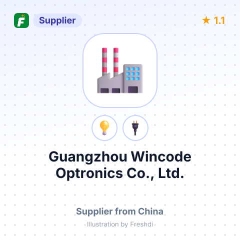 Guangzhou Wincode Optronics Co., Ltd. – summary card, no photo uploaded yet