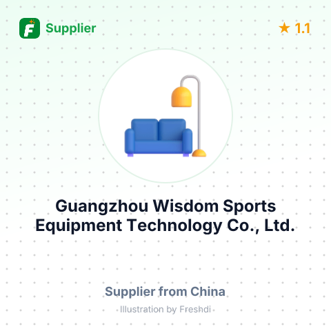 Guangzhou Wisdom Sports Equipment Technology Co., Ltd. – summary card, no photo uploaded yet