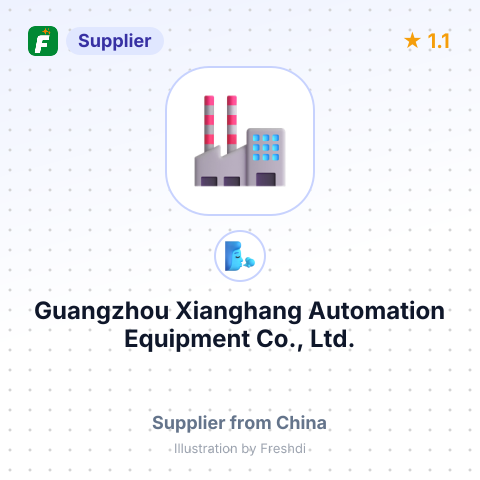 Guangzhou Xianghang Automation Equipment Co., Ltd. – summary card, no photo uploaded yet