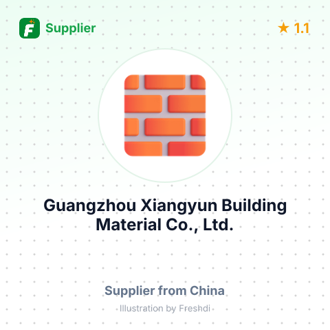 Guangzhou Xiangyun Building Material Co., Ltd. – summary card, no photo uploaded yet