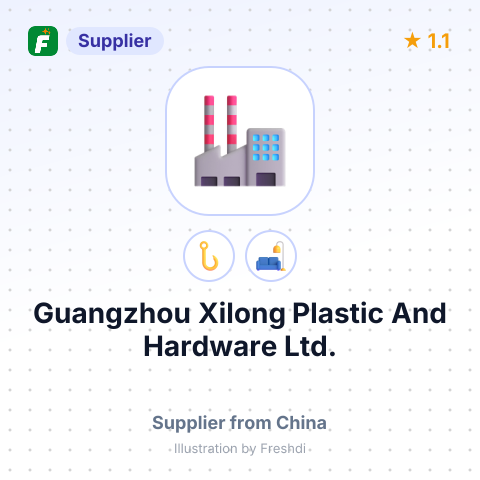 Guangzhou Xilong Plastic And Hardware Ltd. – summary card, no photo uploaded yet