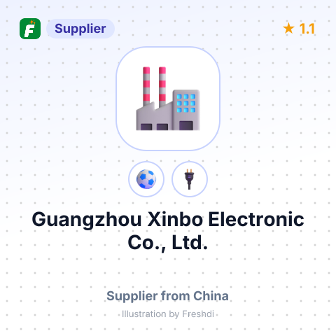 Guangzhou Xinbo Electronic Co., Ltd. – summary card, no photo uploaded yet