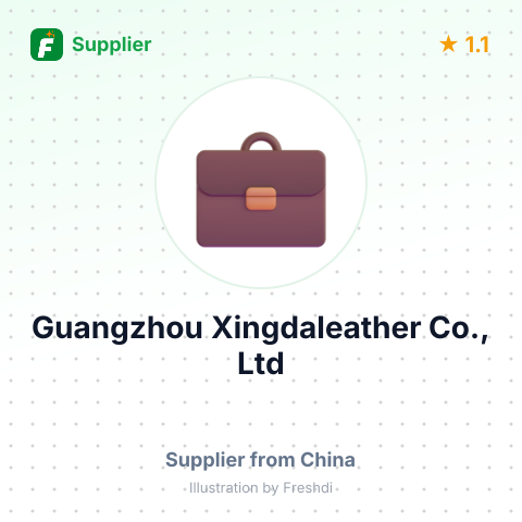 Guangzhou Xingdaleather Co., Ltd – summary card, no photo uploaded yet
