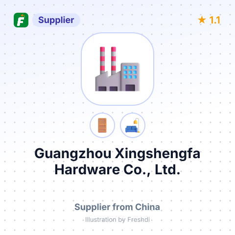 Guangzhou Xingshengfa Hardware Co., Ltd. – summary card, no photo uploaded yet