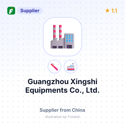 Guangzhou Xingshi Equipments Co., Ltd. – summary card, no photo uploaded yet