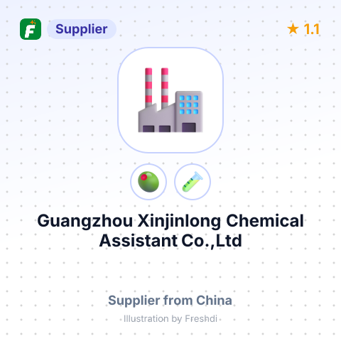 Guangzhou Xinjinlong Chemical Assistant Co.,Ltd – summary card, no photo uploaded yet