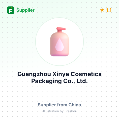 Guangzhou Xinya Cosmetics Packaging Co., Ltd. – summary card, no photo uploaded yet