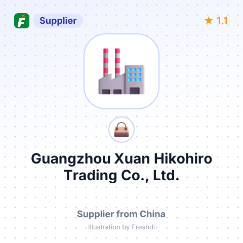 Guangzhou Xuan Hikohiro Trading Co., Ltd. – summary card, no photo uploaded yet