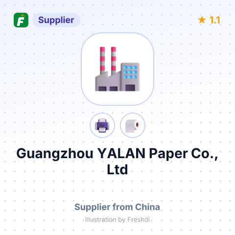 Guangzhou YALAN Paper Co., Ltd – summary card, no photo uploaded yet