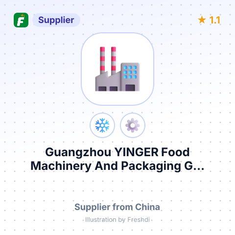 Guangzhou YINGER Food Machinery And Packaging G... – summary card, no photo uploaded yet