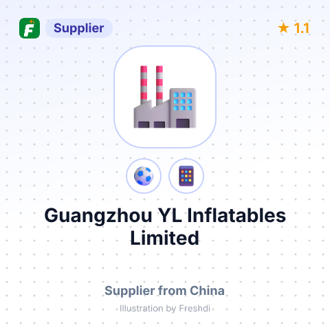 Guangzhou YL Inflatables Limited – summary card, no photo uploaded yet