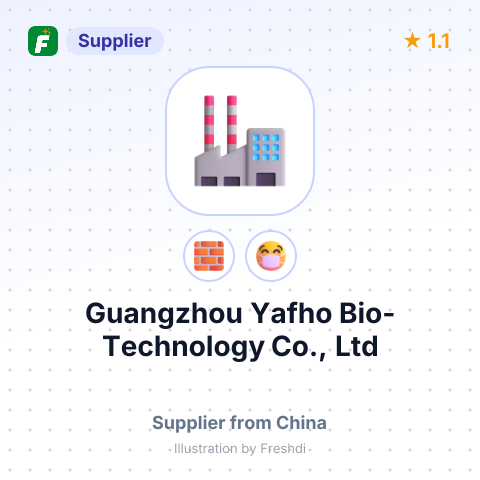 Guangzhou Yafho Bio-Technology Co., Ltd – summary card, no photo uploaded yet